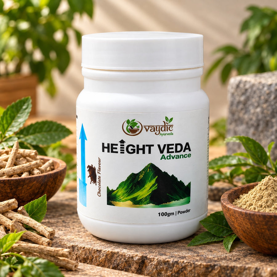 Veydic Ayurveda Height Veda Advance Powder - Chocolate Flavour