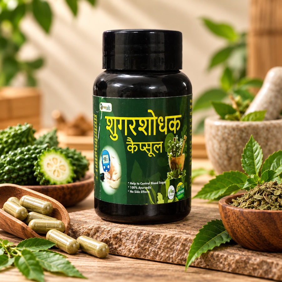 Veydic Ayurveda Sugar Shodhak Capsule