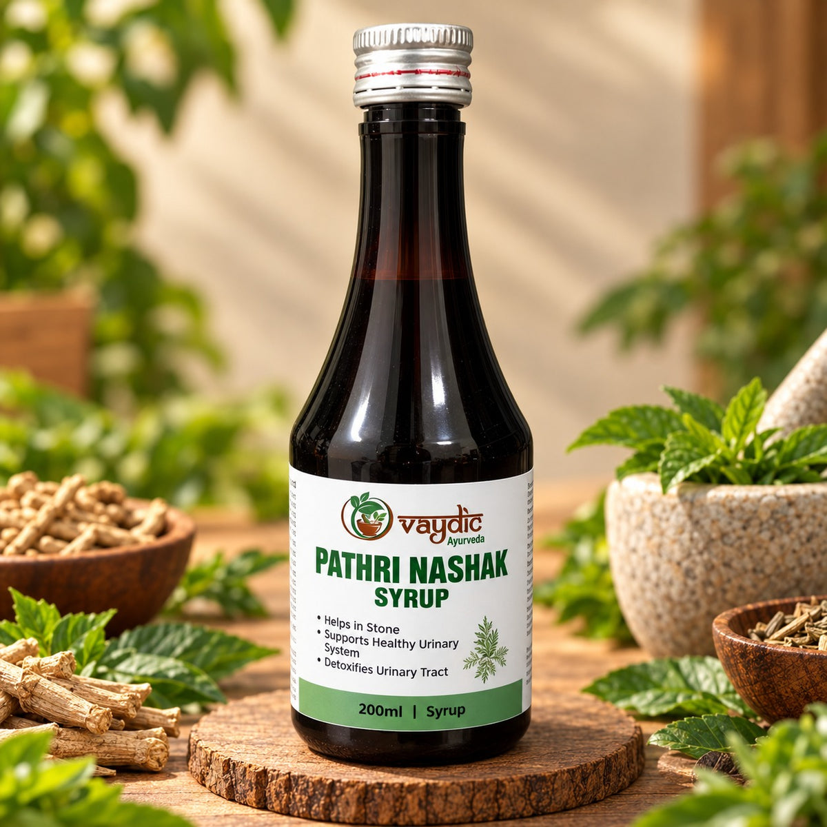 Veydic Ayurveda Pathri Nashak Syrup
